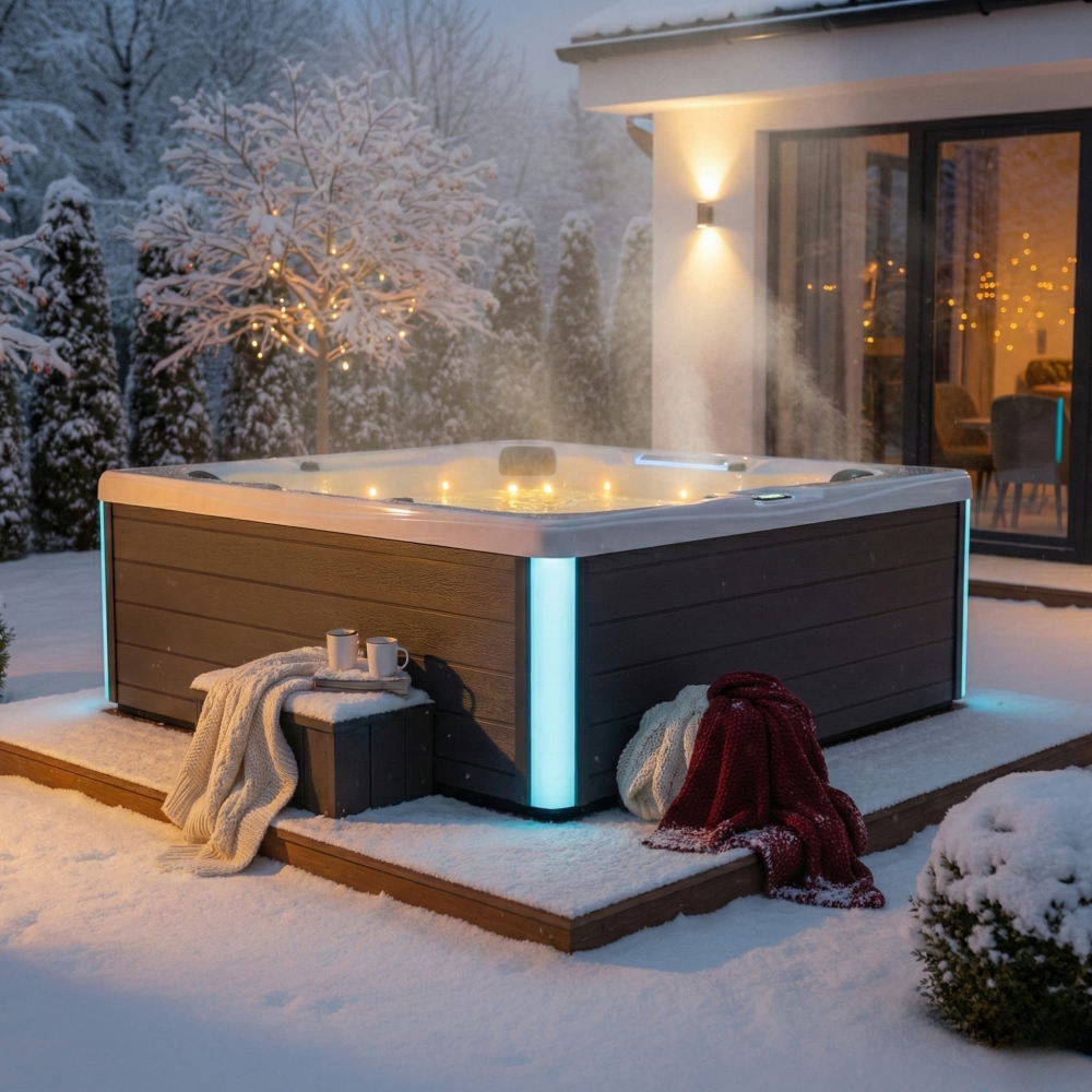 Wanna SPA WaterWorld Deluxe zdjęcie aranżacyjne zima
