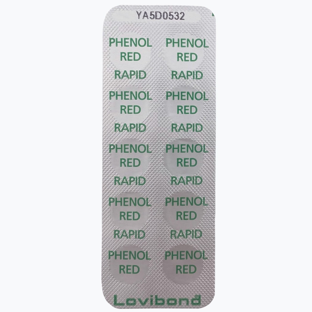 Tabletki do testera pH - phenol red
