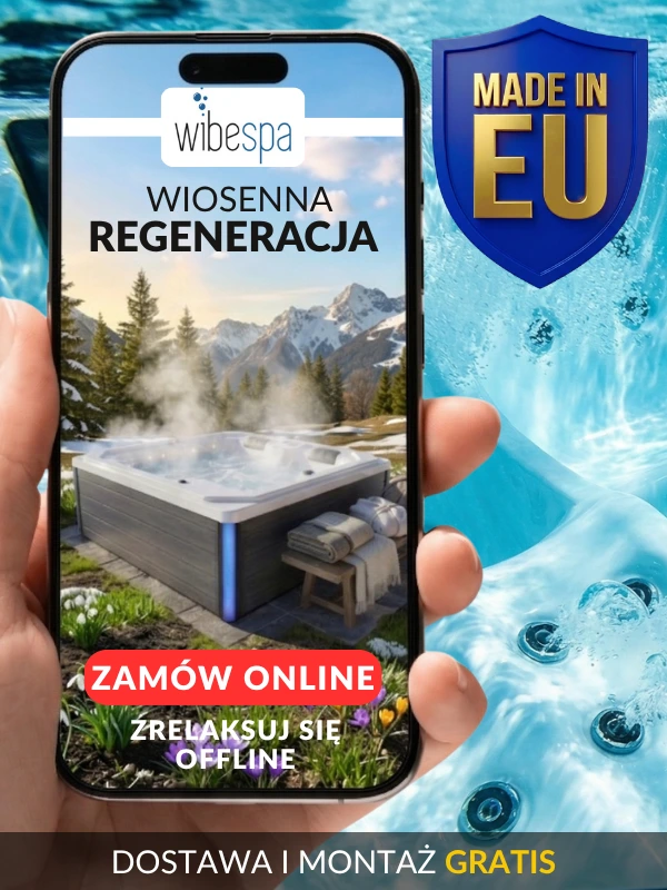WIBE SPA Euro Spas  - wanny SPA Wellis, sauny wewnętrzne i ogrodowe, ceramika basenowa, strefy SPA