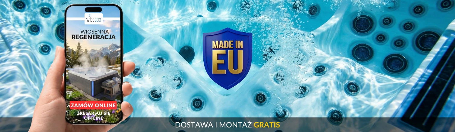 WIBE-SPA Euro Spas  - wanny SPA Wellis, sauny wewnętrzne i ogrodowe, ceramika basenowa, strefy SPA