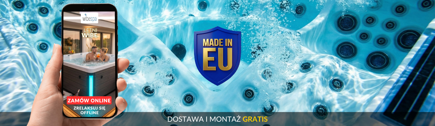 Baner SG - Wibe Letni Euro Spas  - wanny SPA Wellis, sauny wewnętrzne i ogrodowe, ceramika basenowa, strefy SPA